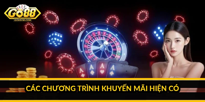 Các chương trình khuyến mãi hiện có