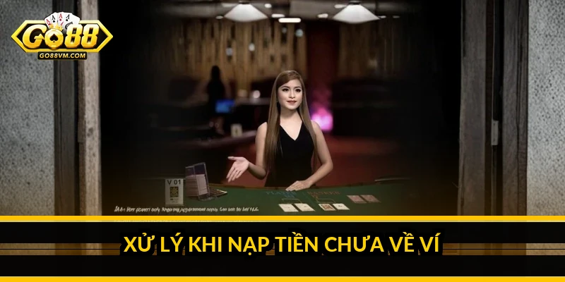 Xử Lý Khi Nạp Tiền Chưa Về Ví