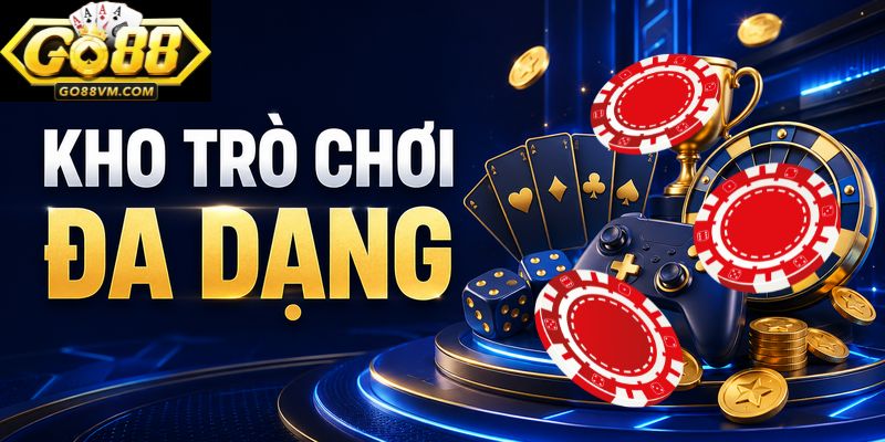 Hệ sinh thái trò chơi đa dạng tại cổng game Go88